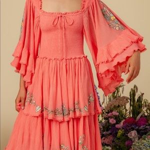 Fillyboo Sweet Pea Cascading Maxi Dress